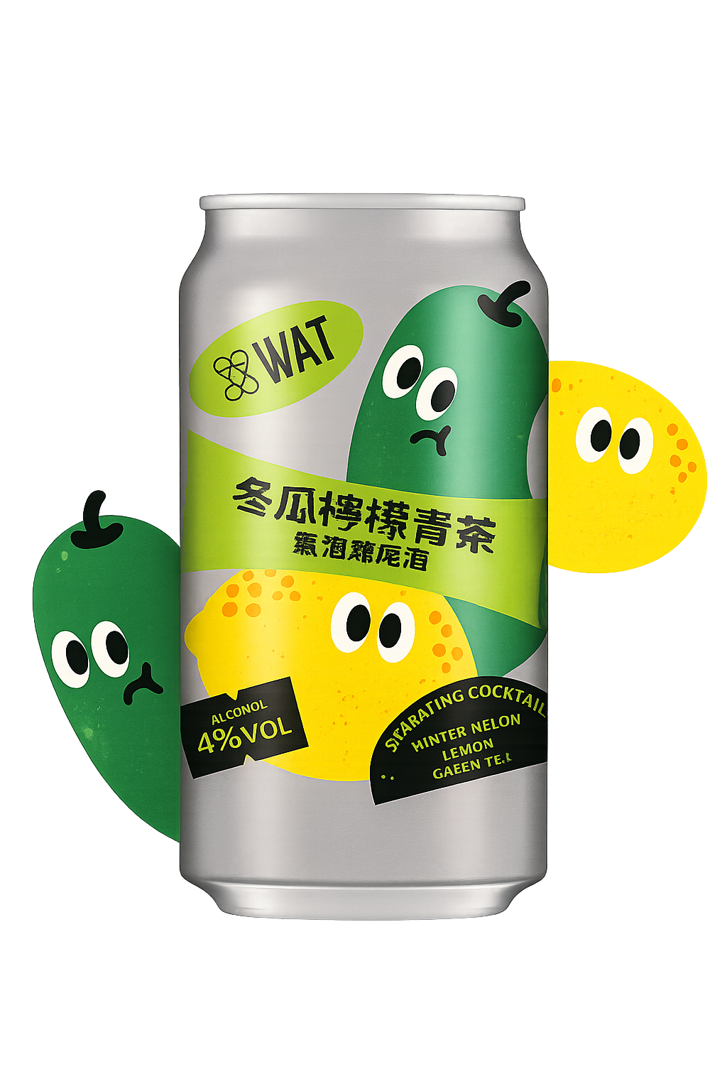 Wintermelon Green Tea Cocktail (Abv 4%)