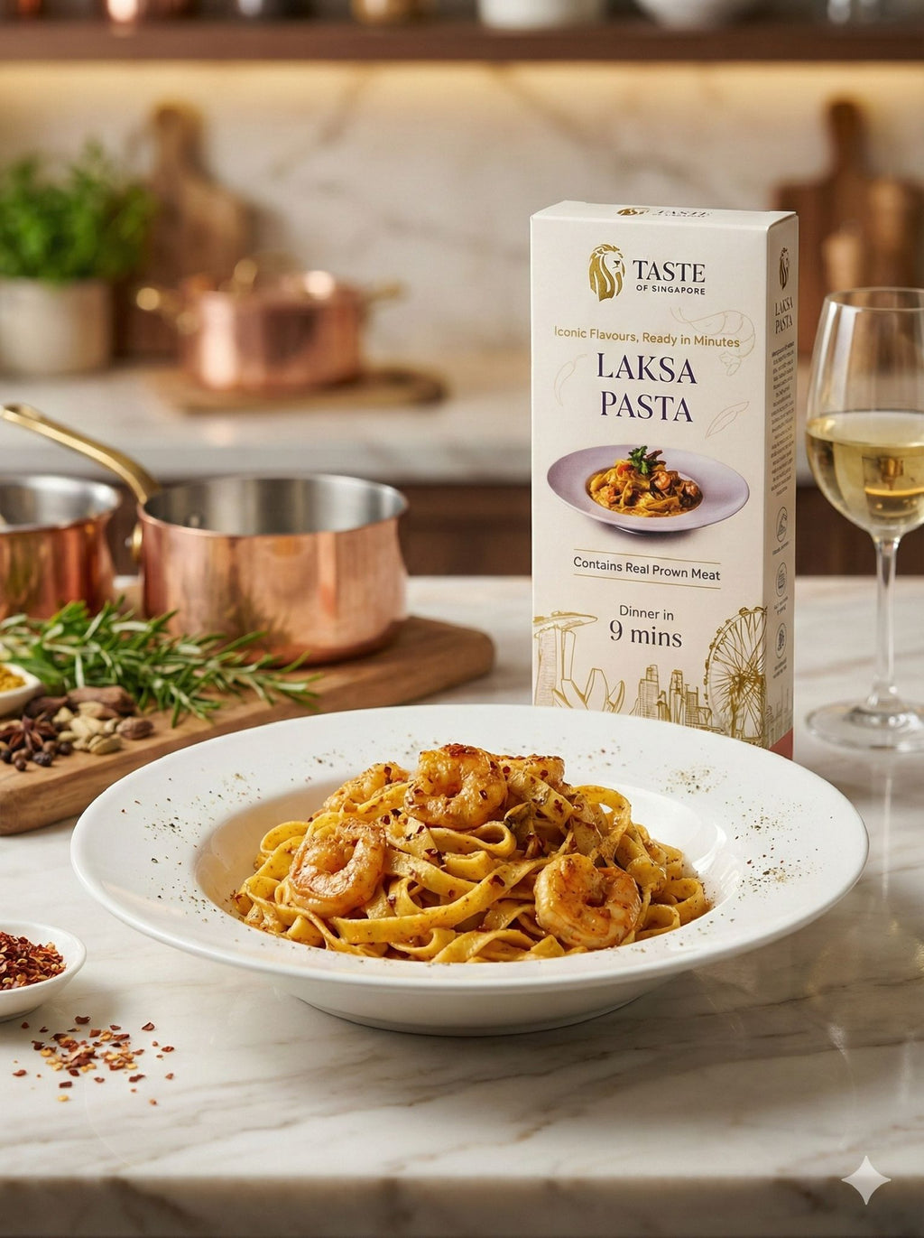 Singapore's Laksa Pasta
