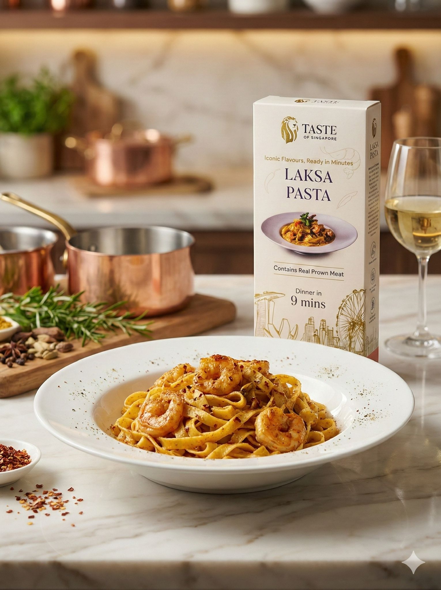 Singapore's Laksa Pasta